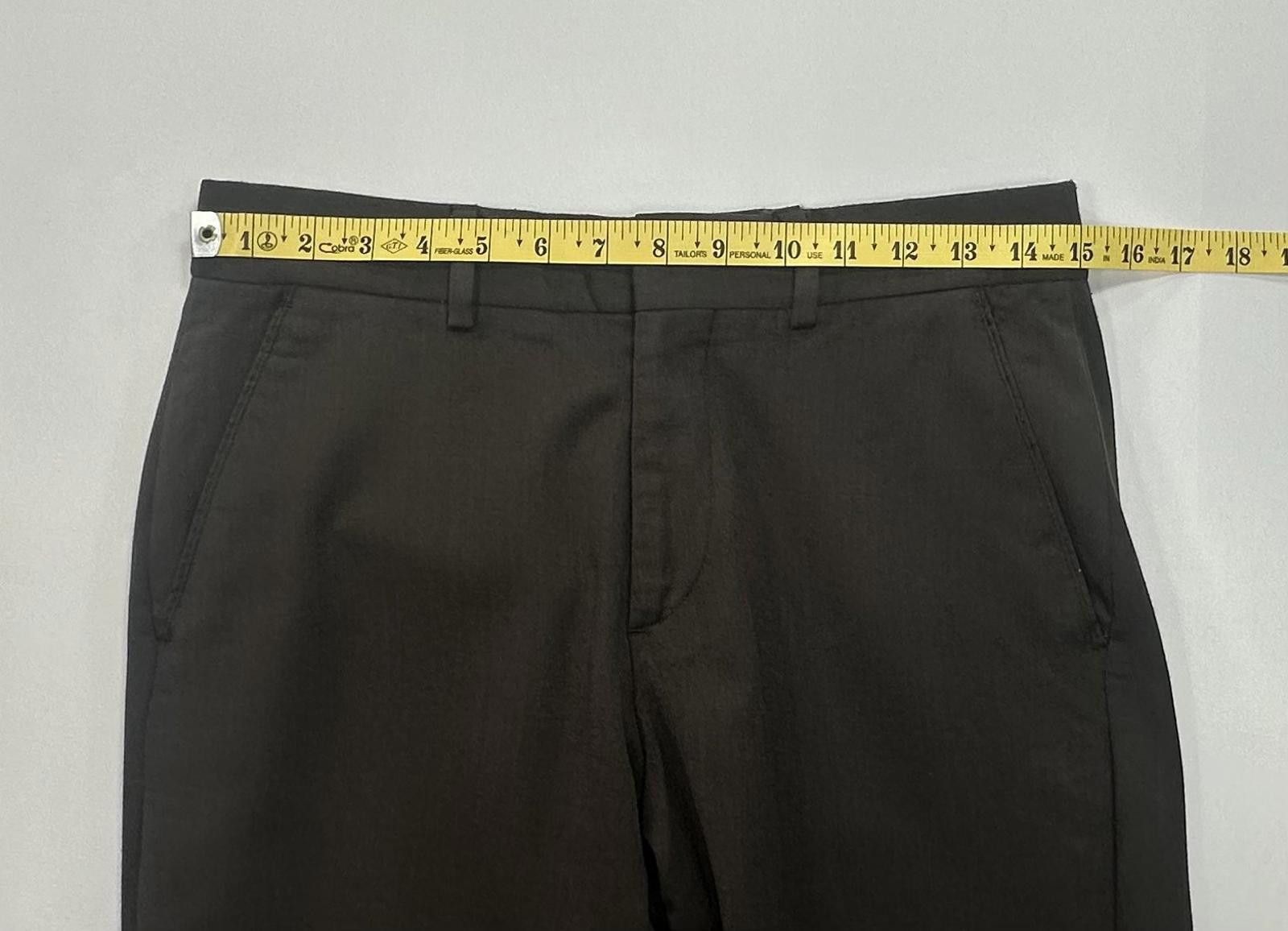 Banana Republic Banana Republic Wool Straight Dress Pants Brown Mens 29/32 Size US 29 - 3 Thumbnail