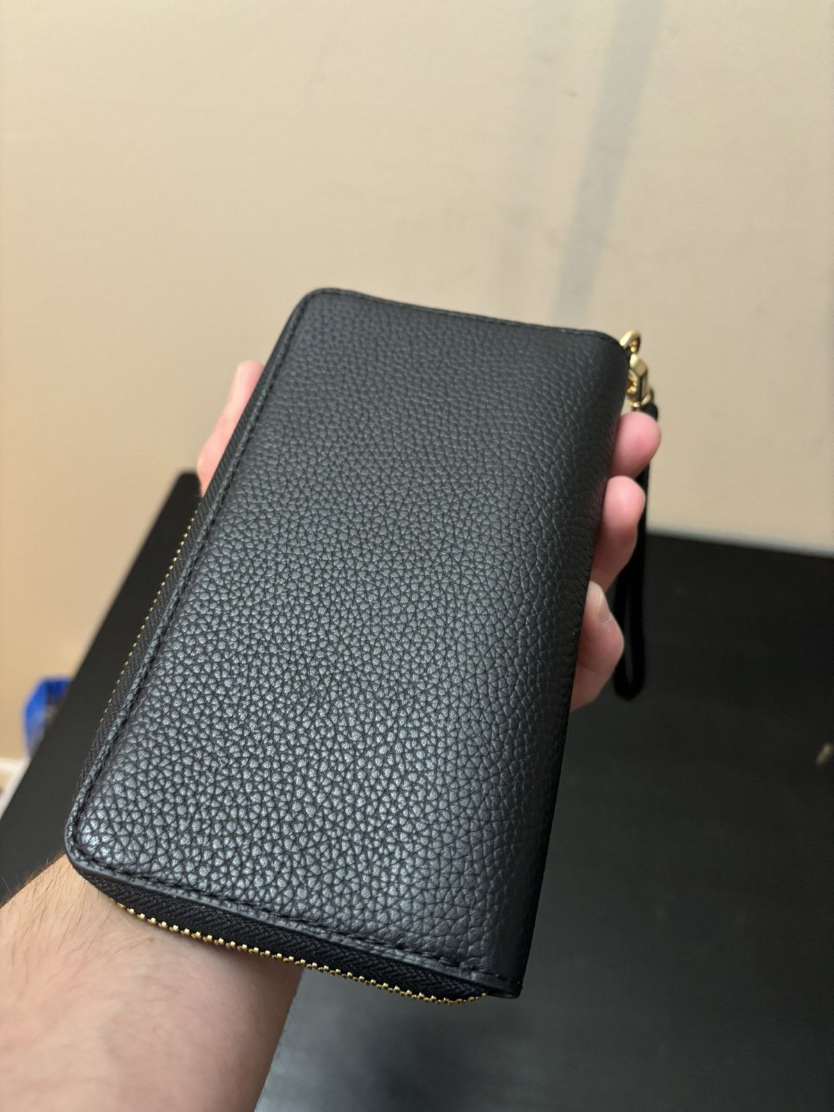 Michael Kors Michael Kors Jet Set Travel Wristlet Leather Wallet Black Size ONE SIZE - 4 Thumbnail