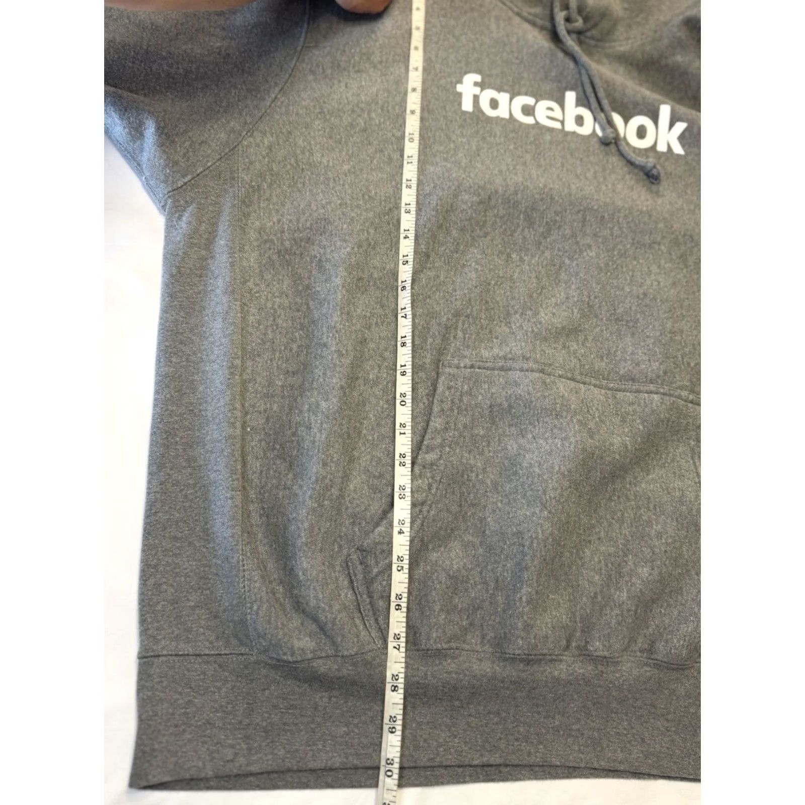 Vintage VINTAGE Facebook Pro Weave Hoodie Sweatshirt Mens XL Gray MV Sport Pullover Y2K Graphic Print Size US XL / EU 56 / 4 - 5 Thumbnail