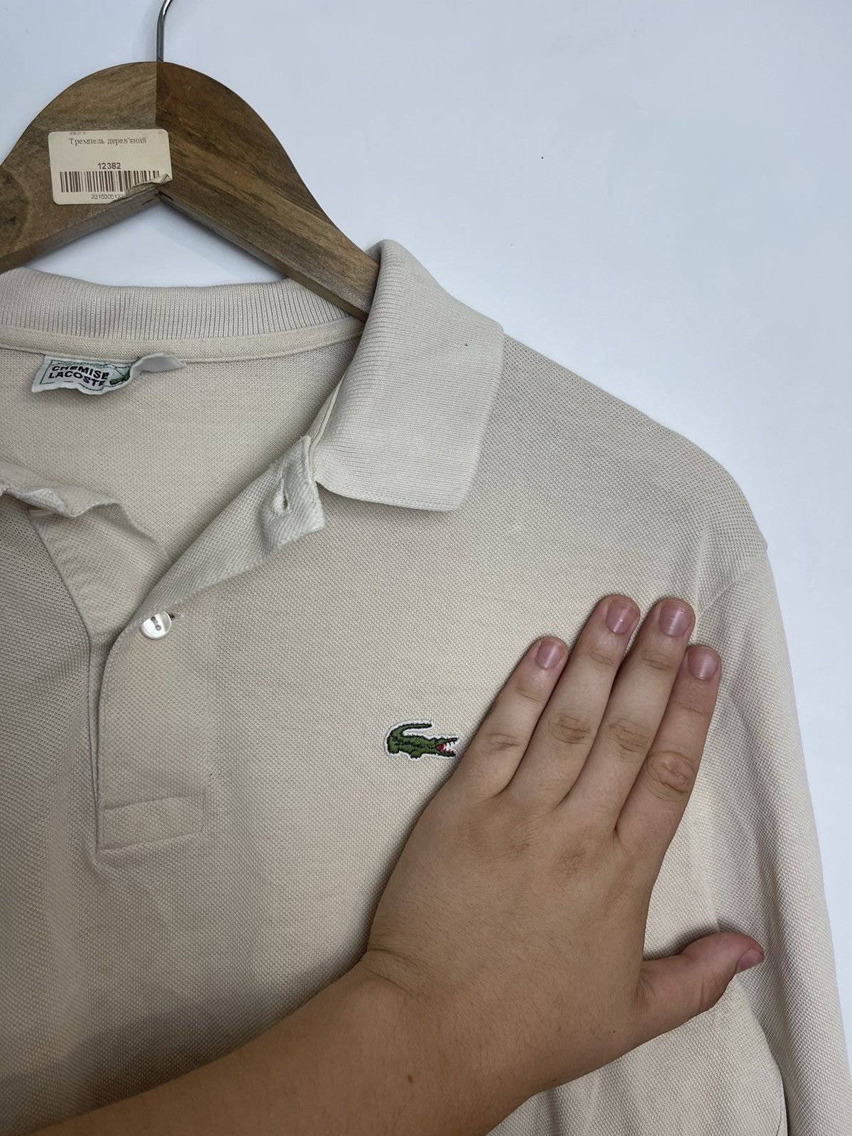 Other Vintage lacoste chemise long sleeve 90s Size US M / EU 48-50 / 2 - 5 Thumbnail