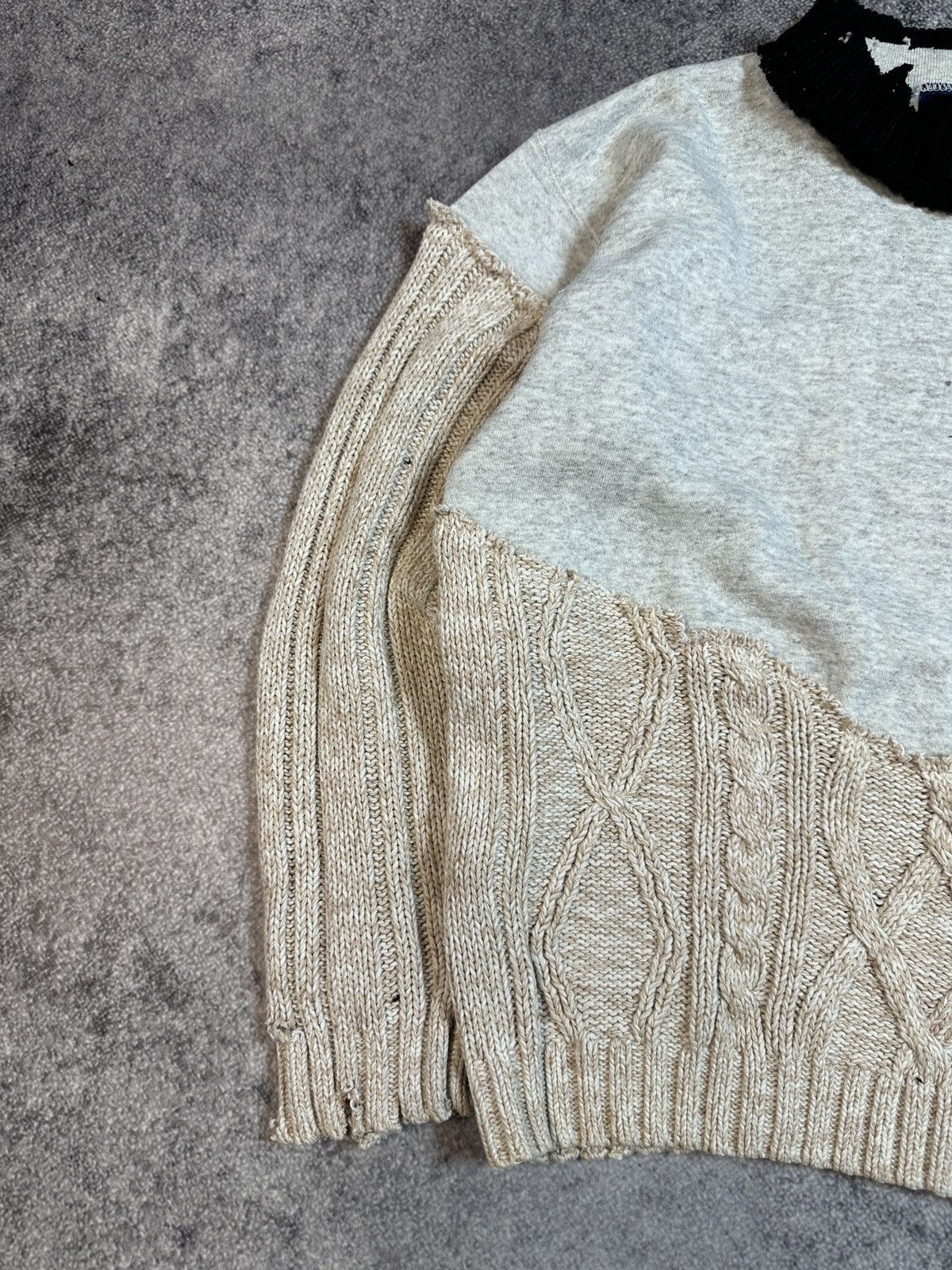 Other Y2K Custom Sweater Knit+Shirt Avant Garde Style Rare USA M Size US M / EU 48-50 / 2 - 2 Thumbnail