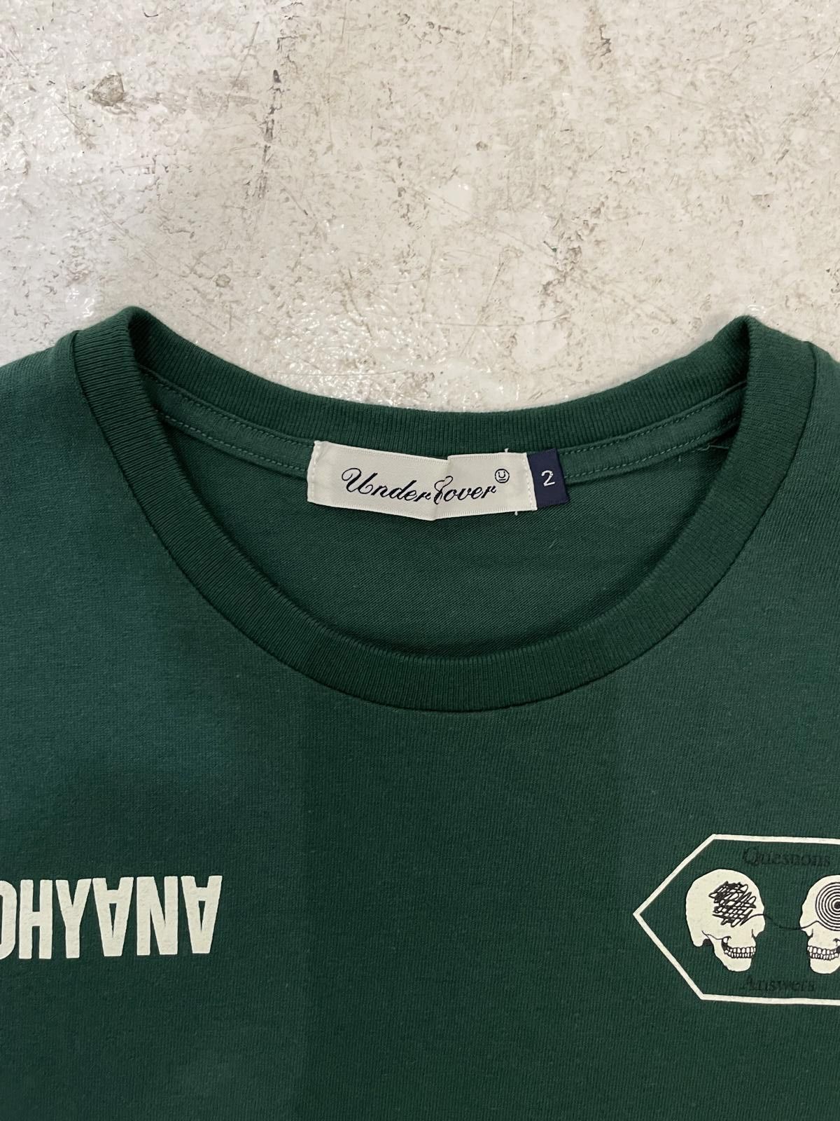 Undercover undercover green unknown tee Size US S / EU 44-46 / 1 - 4 Thumbnail