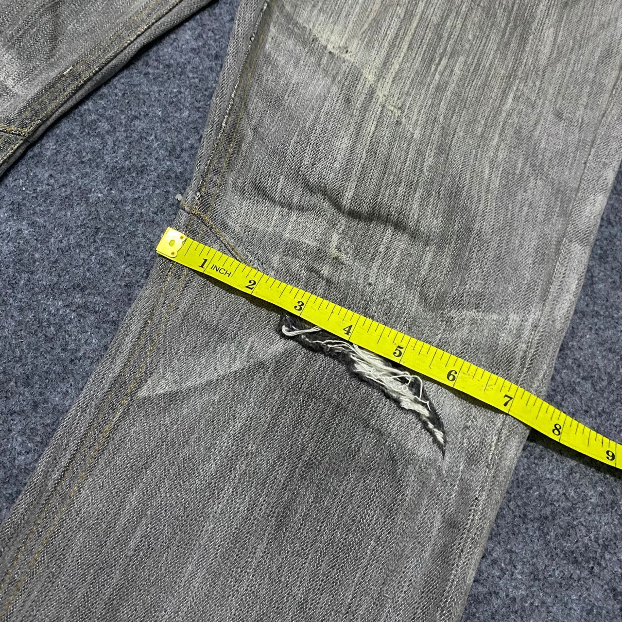 Michel Klein 💥Best Offer 💥Vintage Michael Klein Distressed Denim Size US 31 - 5 Thumbnail