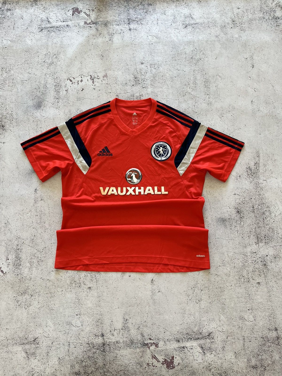 Adidas SCOTLAND FOOTBALL 2012/2013 TRAINING SOCCER JERSEY ADIDAS Size US L / EU 52-54 / 3 - 1 Thumbnail