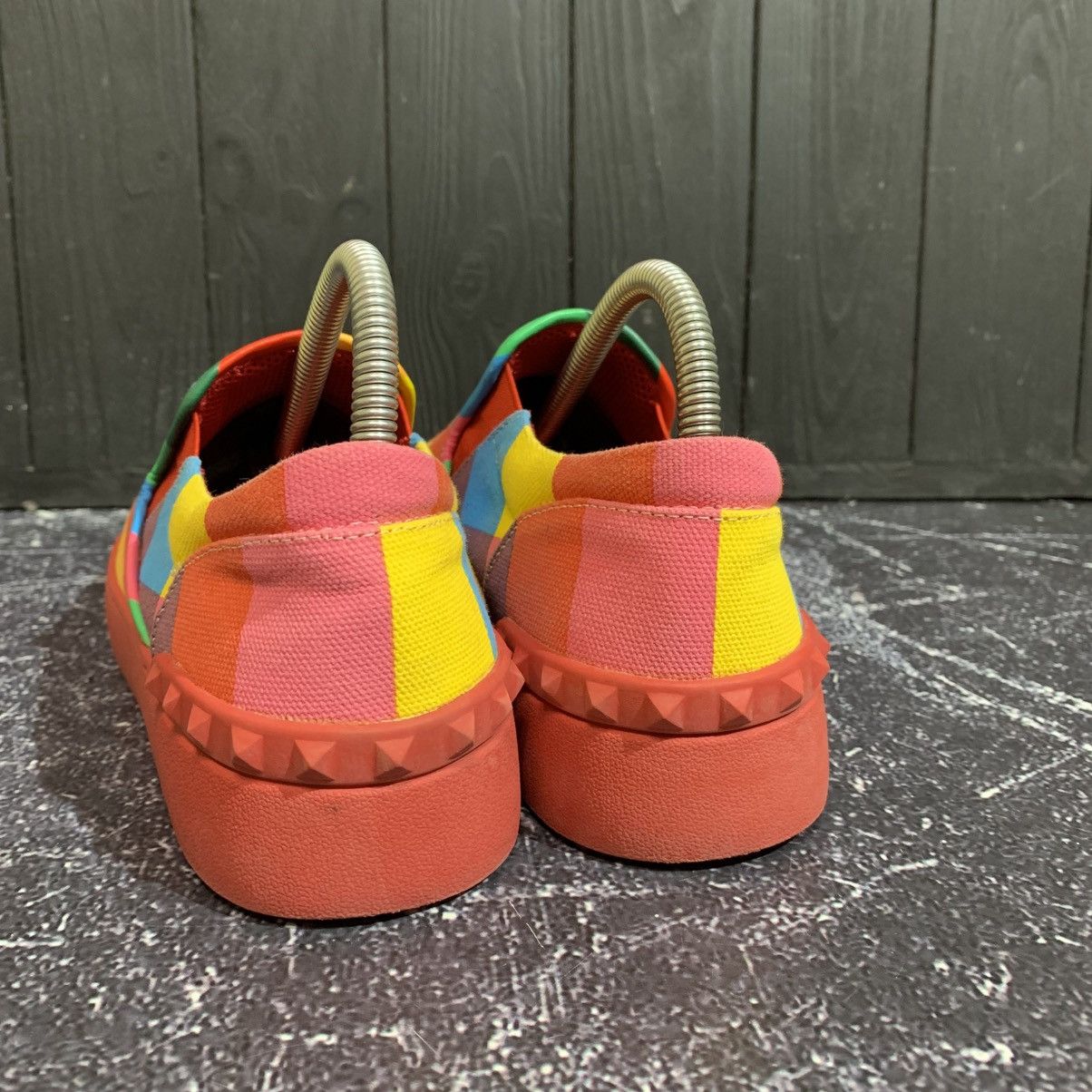 Valentino Valentino Garavani Rainbow Slip On size 38 Size US 8 / IT 38 - 6 Thumbnail