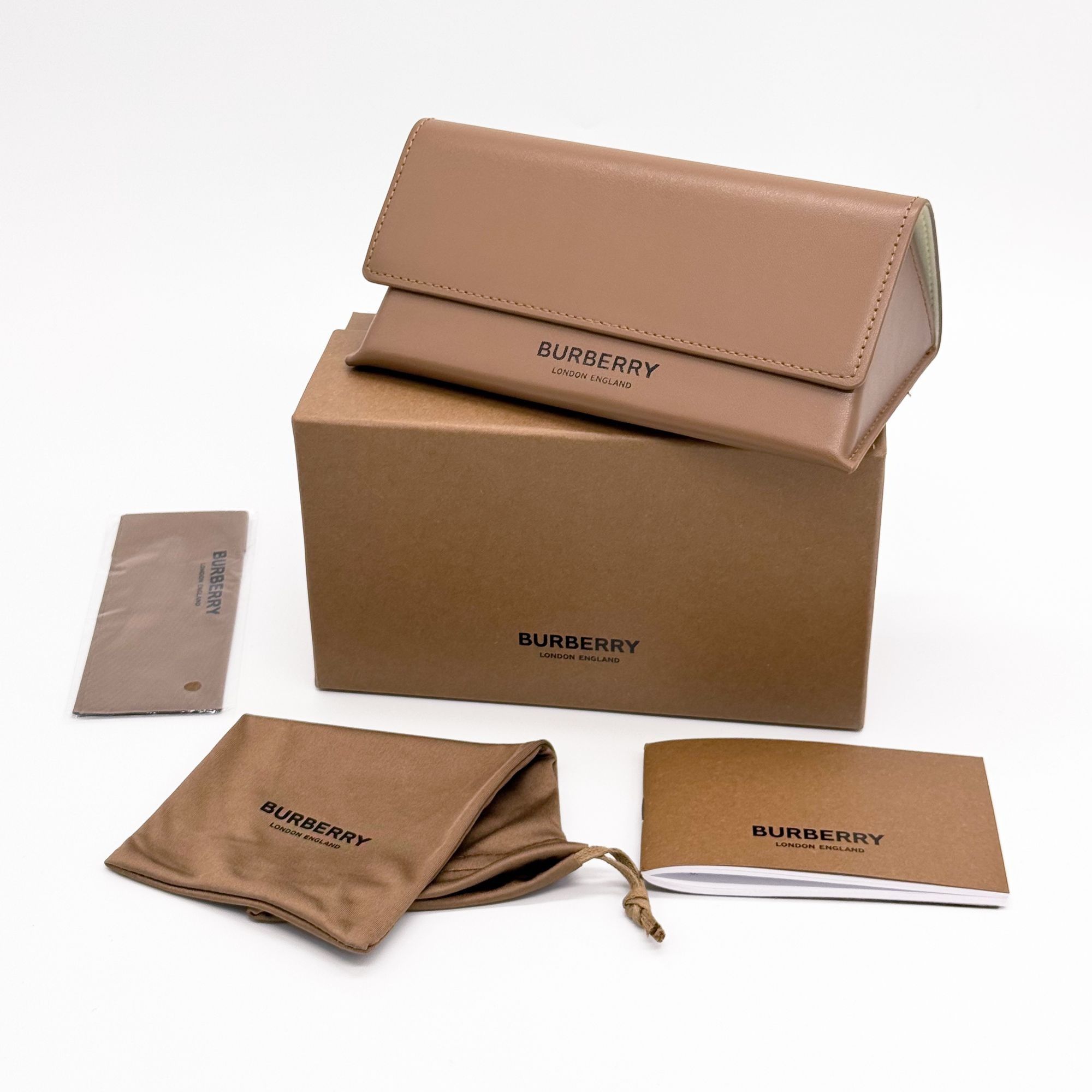 Burberry NEW BURBERRY SUNGLASSES BE4291 3001/G UNISEX BROWN SHIELD BE Size ONE SIZE - 10 Thumbnail
