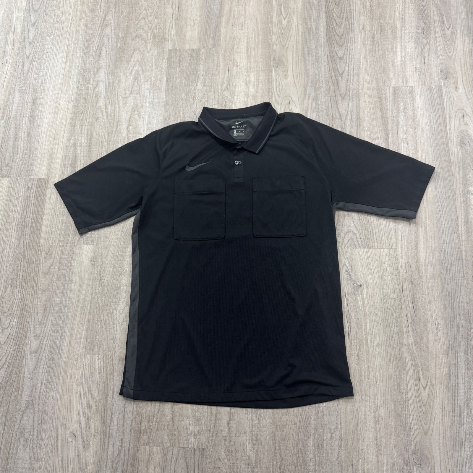 Nike Nike Referee Jersey Polo Shirt Men’s XL Black Dri Fit Size US XL / EU 56 / 4 - 1 Thumbnail