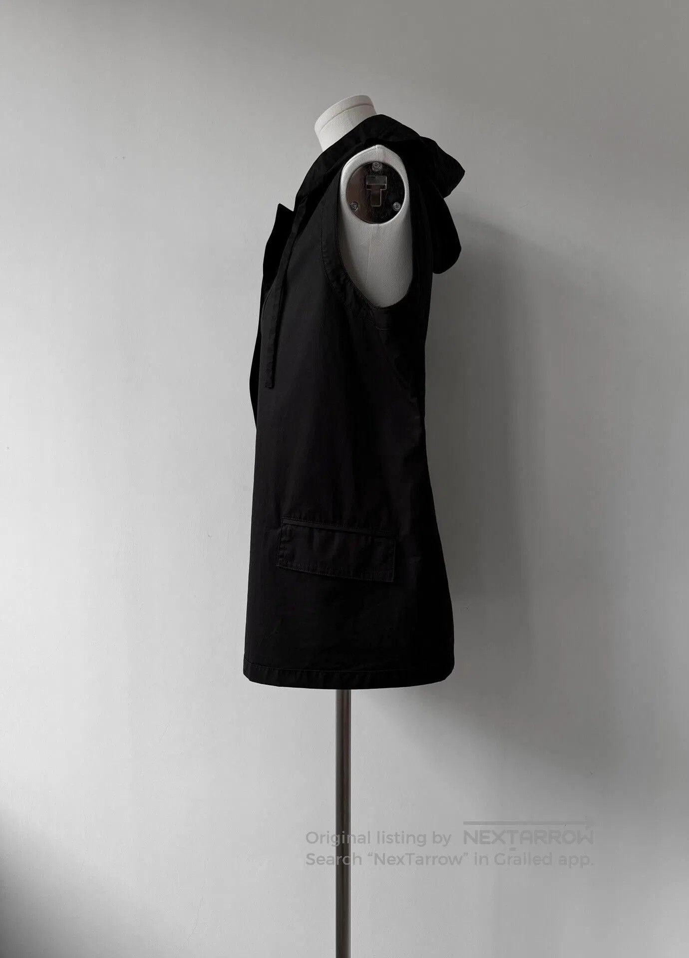 Y's Yohji Yamamoto Black Waterproof Vest. Size US M / EU 48-50 / 2 - 4 Thumbnail