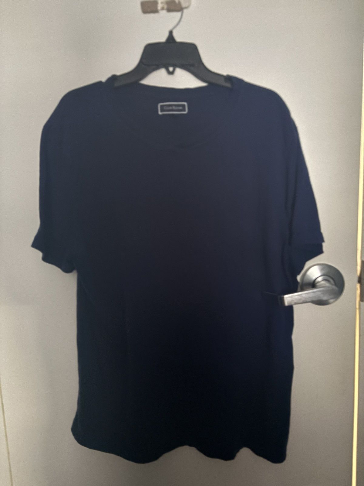 Club Room Club Room Men's Navy Blue Crew Neck Solid T-Shirt XXL Size US XXL / EU 58 / 5 - 11 Thumbnail