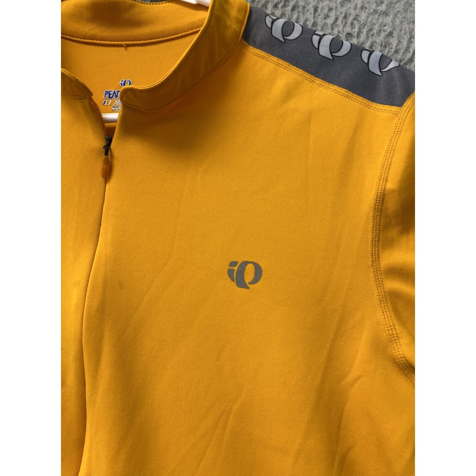 PEARL iZUMi Pearl Izumi Izumi Cycling Jersey Bike Shirt Large Mens 3/4 Zip Yellow Made in USA 97-51 / T-Shirt Jersey Men Cycling Photos? Size US L / EU 52-54 / 3 - 2 Thumbnail