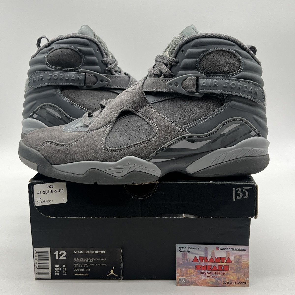 Air Jordan cool grey