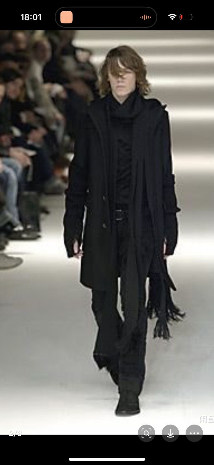 Dior Dior Homme 04AW VOTC peacoat/coat/trench coat Size US S / EU 44-46 / 1 - 7 Thumbnail