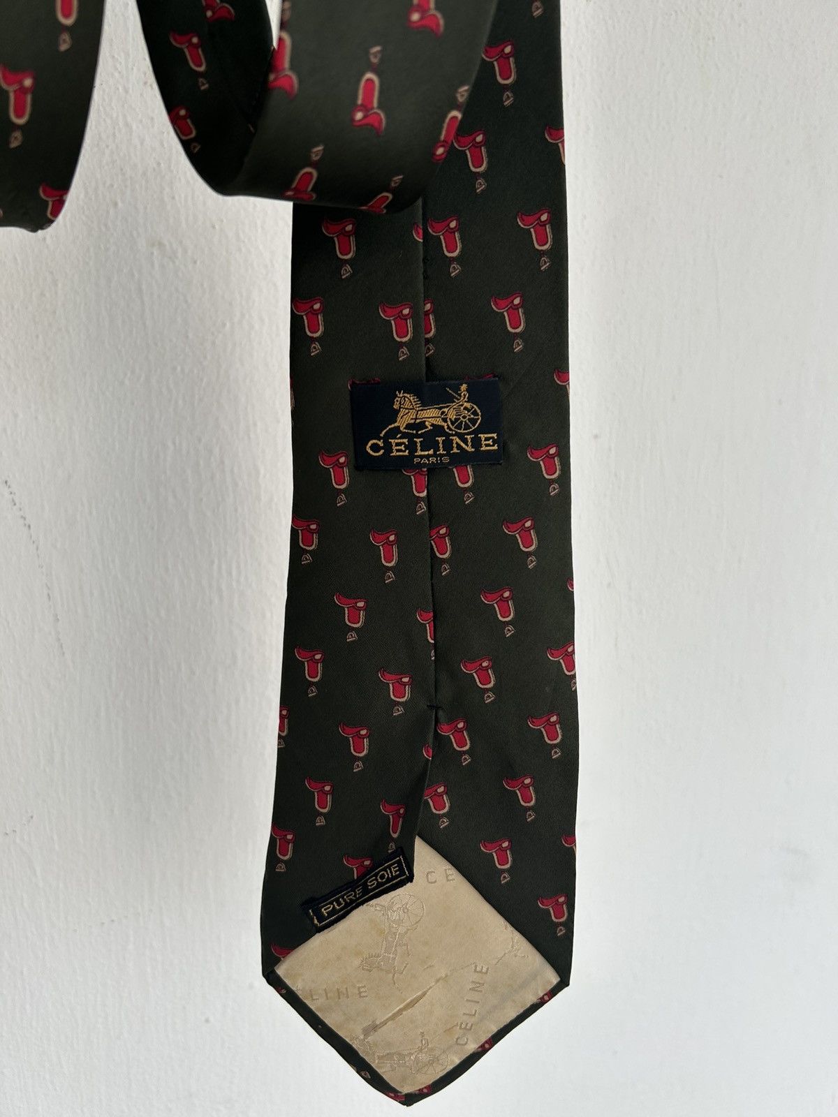 Celine Celine Vintage Tie Size ONE SIZE - 5 Thumbnail