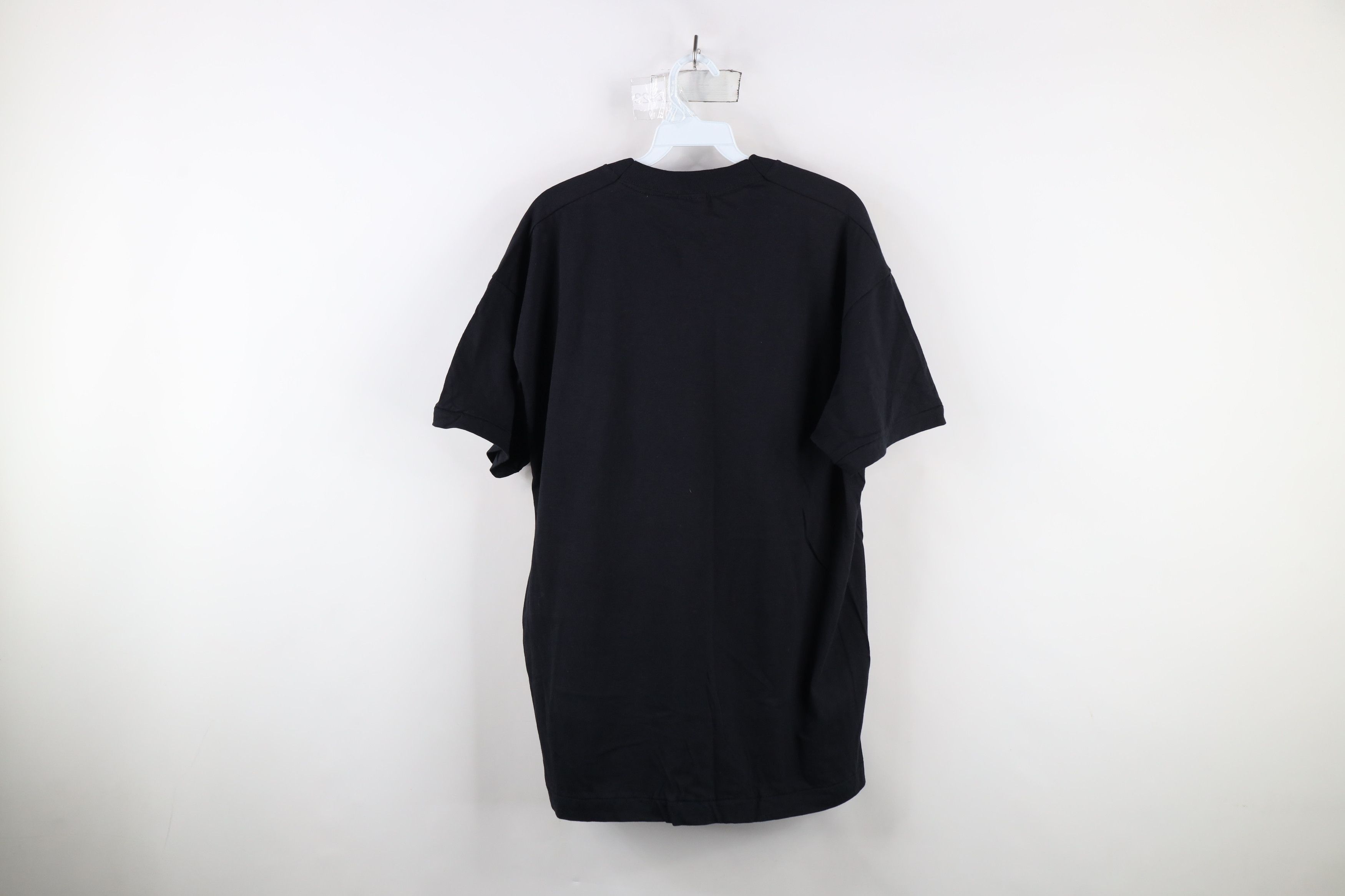 Vintage Vintage Y2K 2000 Streetwear Short Sleeve T-Shirt Black Size US XL / EU 56 / 4 - 6 Thumbnail