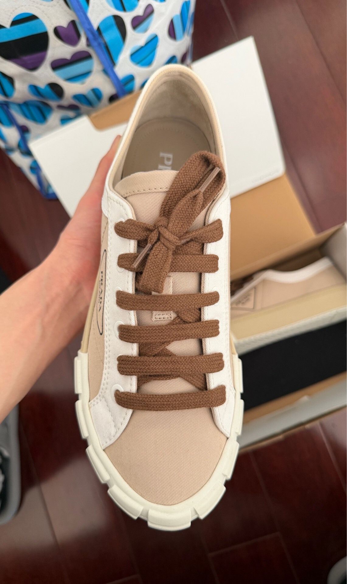 Prada Prada Biscuit Sneakers Size 42 Size US 9 / EU 42 - 1 Thumbnail