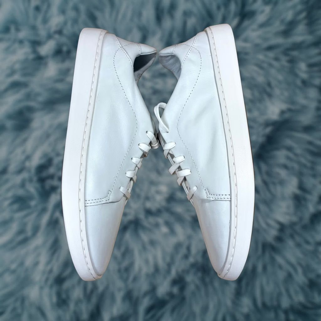 Olukai OluKai Pehuea Li 'Ili Womens 9.5 White Leather Lace Up Sneakers 20433-WBWB Size US 8 / IT 38 - 1 Thumbnail