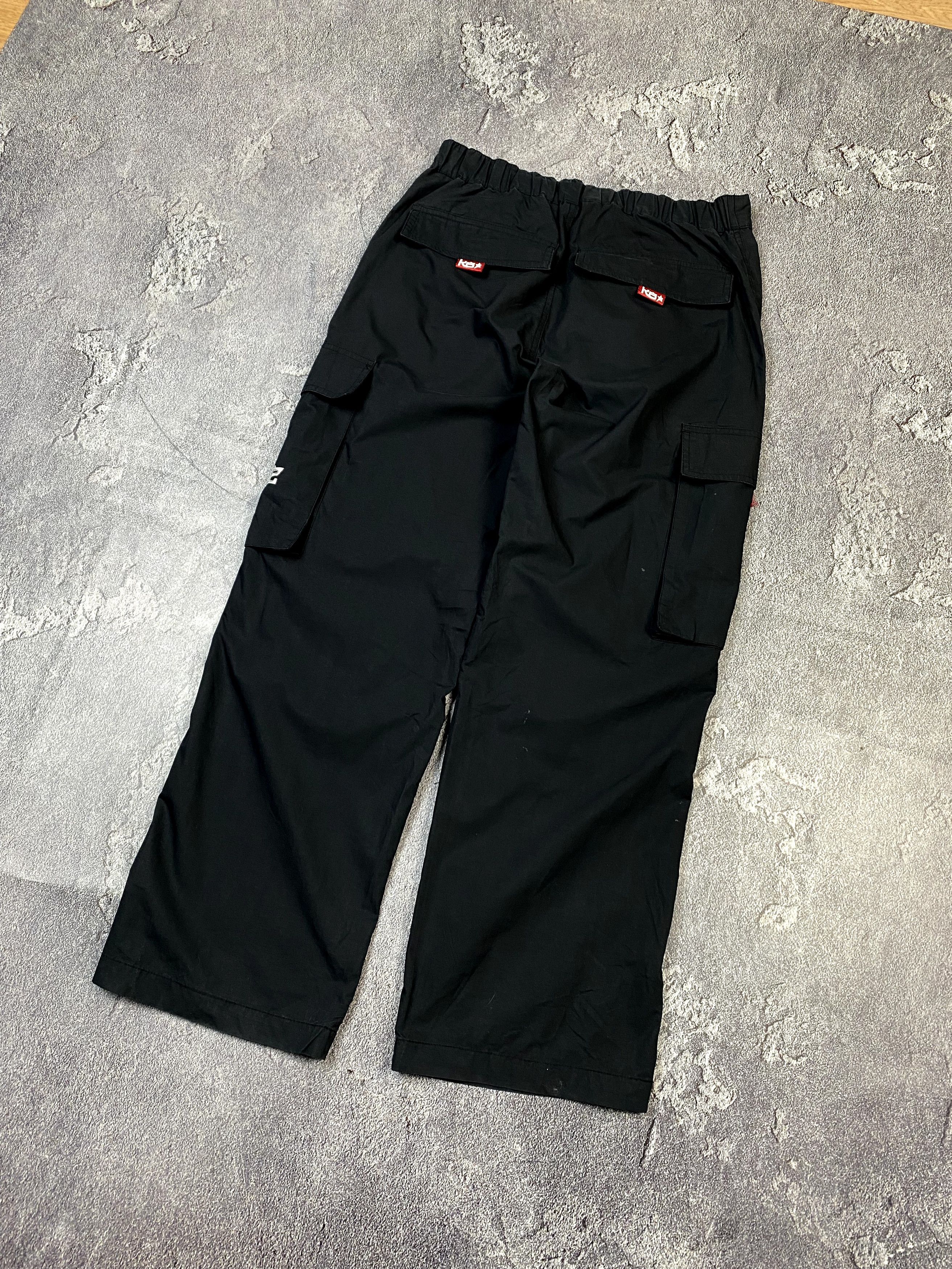 20471120 × If Six Was Nine × Japanese Brand Y2K If Six Was Nine Gothic Black Cargo Pants Size 30 Size US 30 / EU 46 - 7 Thumbnail