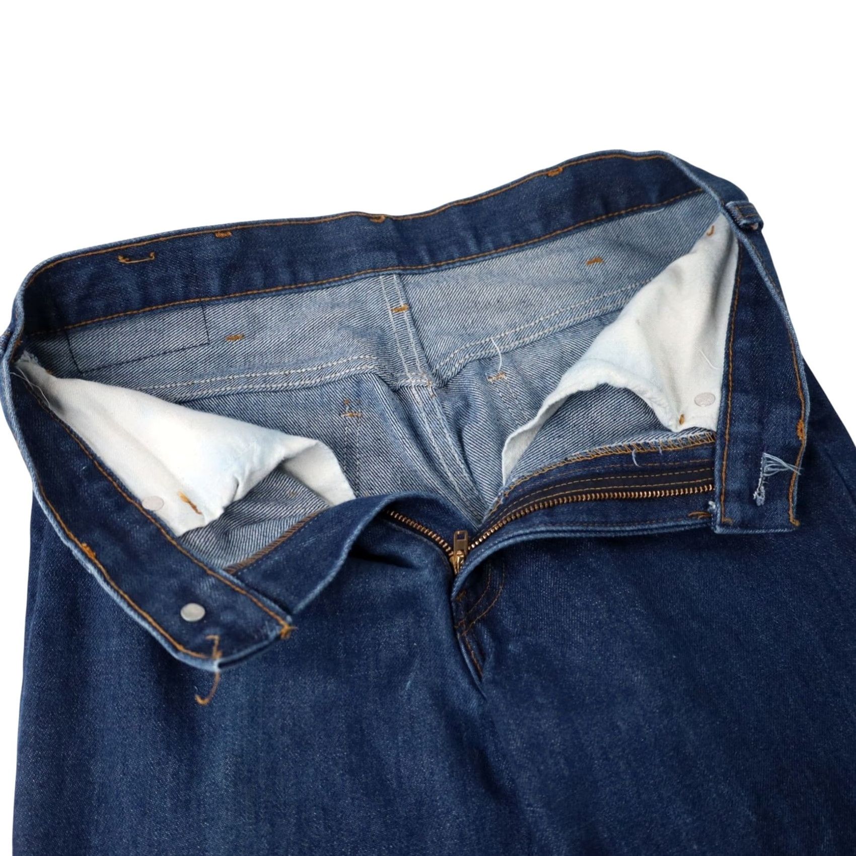 Denime VINTAGE Levis 517 Orange Tab Boot Cut Denim Jeans Shirt - 30x30 Blue Mens Size US 30 / EU 46 - 7 Thumbnail