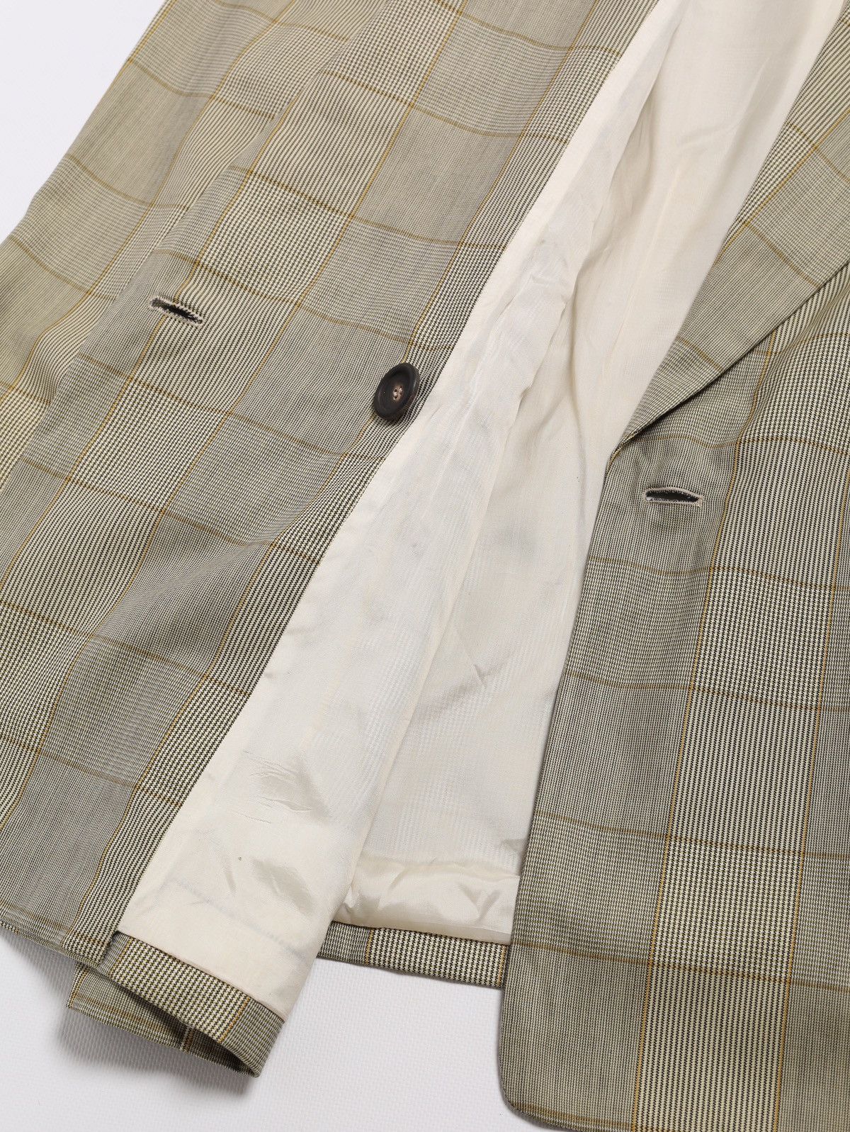 Jil Sander Jil Sander + Vintage Blazer Double Breasted Jacket Plaid Size M / US 6-8 / IT 42-44 - 10 Thumbnail