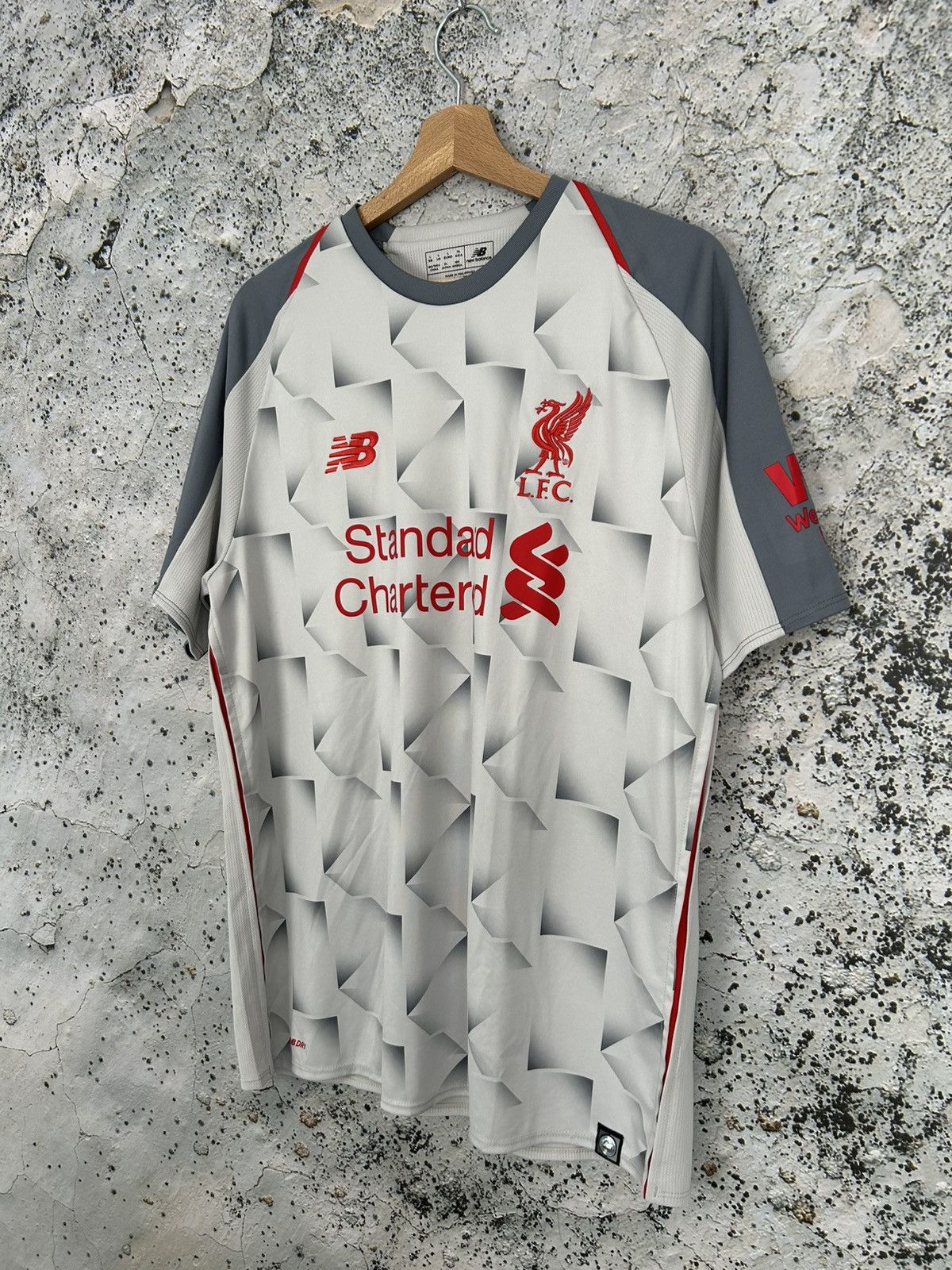 New Balance Liverpool FC New Balance Firmino Soccer Jersey Football Rare Size US L / EU 52-54 / 3 - 3 Thumbnail