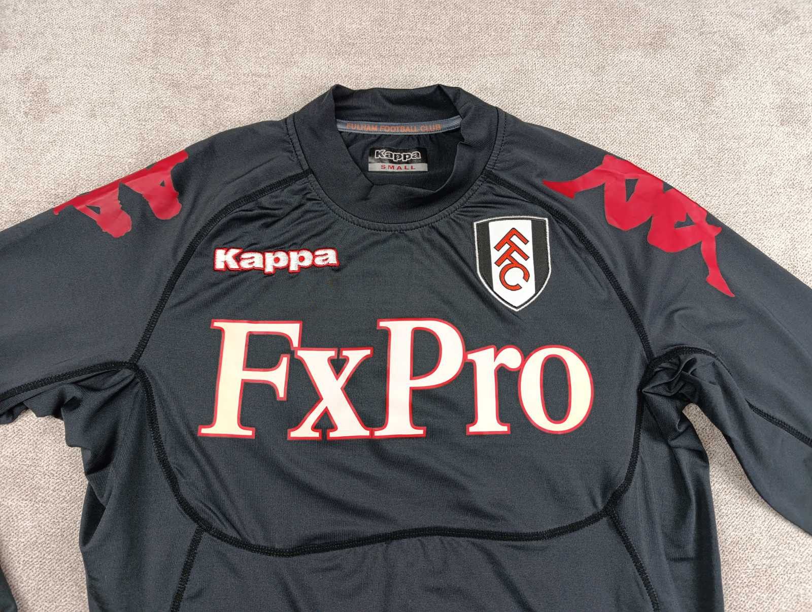 Kappa FULHAM KAPPA 2011/12 AWAY FOOTBALL SHIRT LONG SLEEVE JERSEY Size US S / EU 44-46 / 1 - 4 Thumbnail