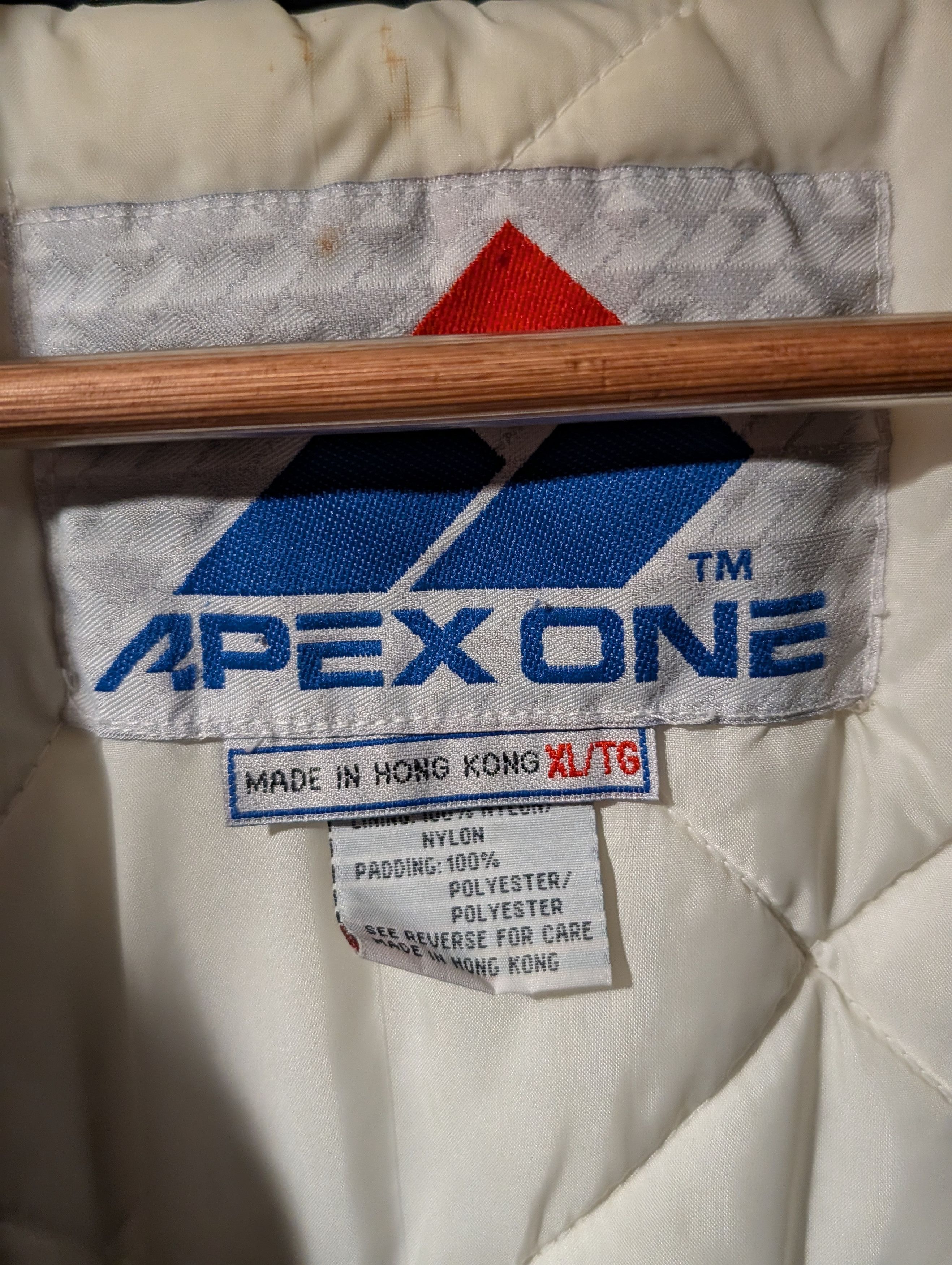 Apex One Vintage 90s Notre Dame Fighting Irish APEX Puffer Jacket Size US XL / EU 56 / 4 - 7 Thumbnail