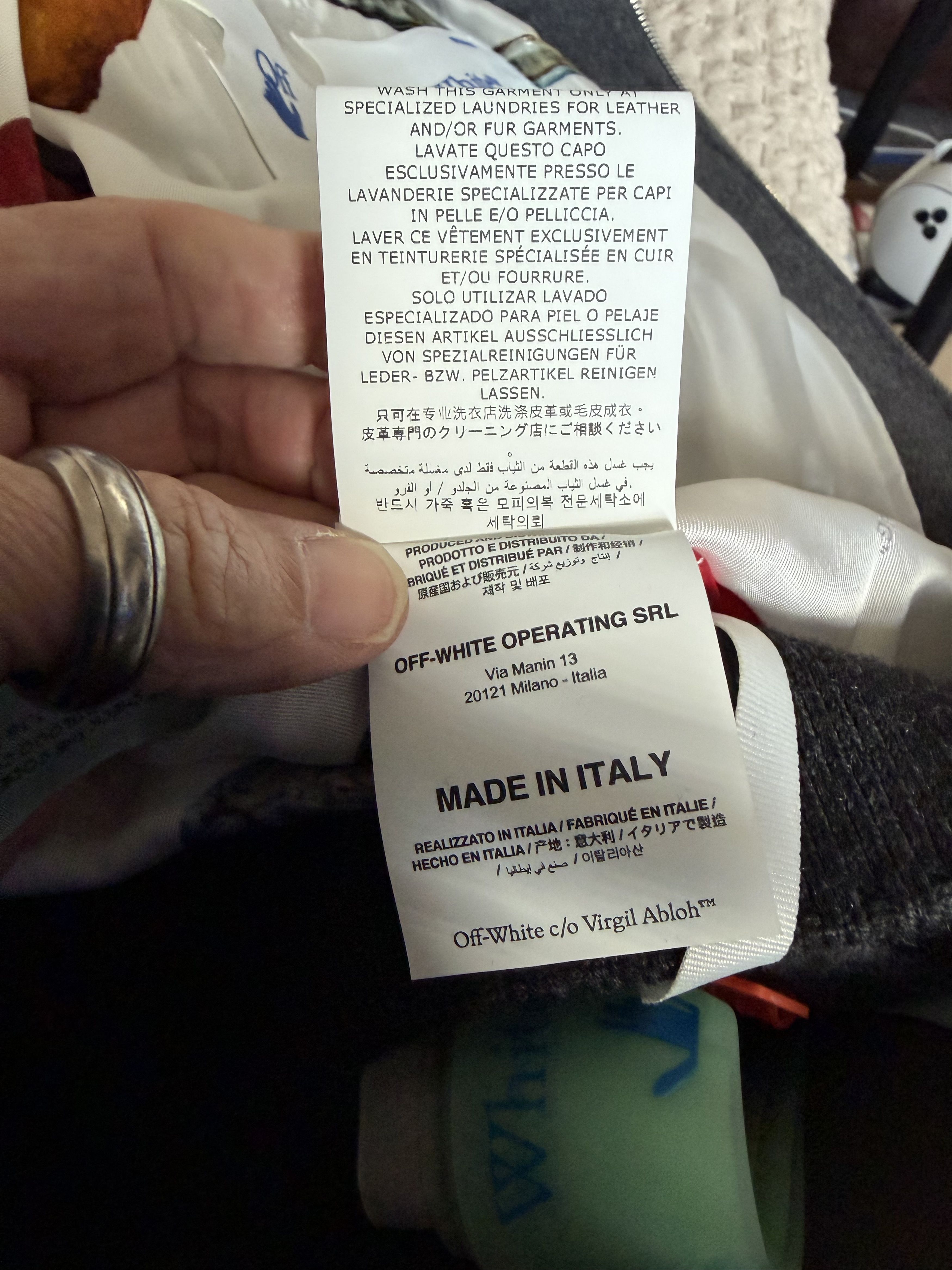Off-White OW LOGO PIVOT AVIATOR MELANGE Size US L / EU 52-54 / 3 - 13 Thumbnail