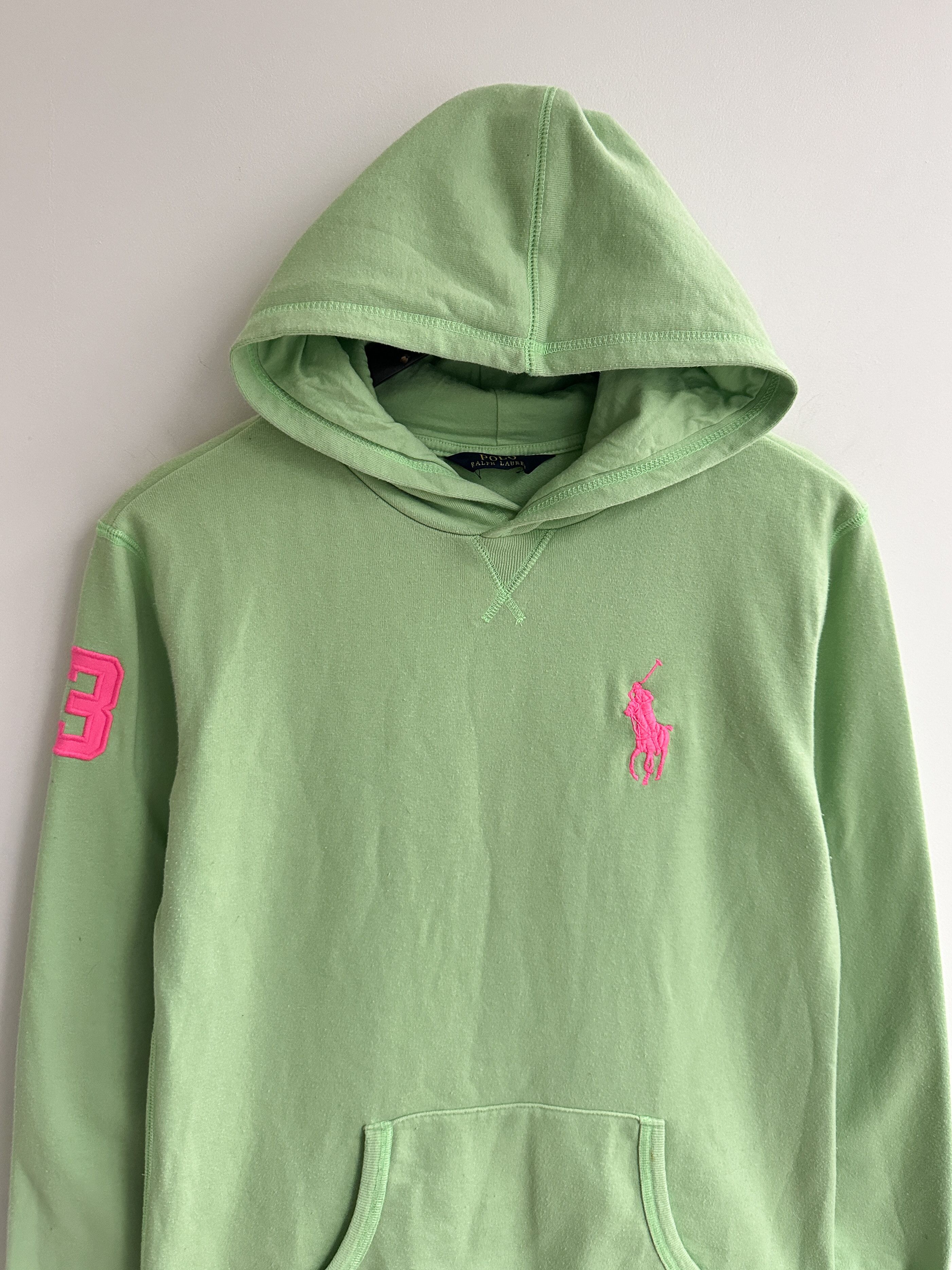 Polo Ralph Lauren Polo Ralph Lauren Green Hoodie Size S / US 4 / IT 40 - 2 Thumbnail