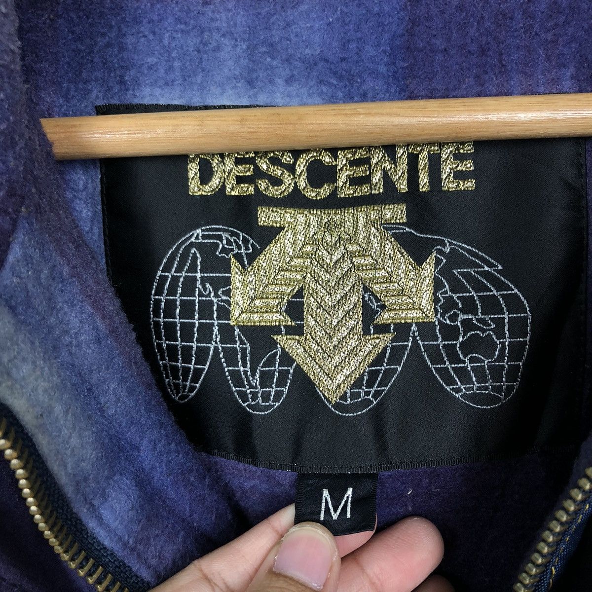 Descente VINTAGE SKI JACKET BOMBER DESIGN DESCENTE JAPAN RARE COLOUR Size US M / EU 48-50 / 2 - 12 Thumbnail
