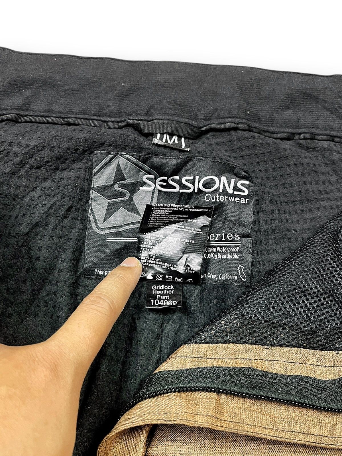 Sessions Sessions Ridge Series Gridlock Heather Snowboard Cargo Pants Size US 36 / EU 52 - 10 Thumbnail