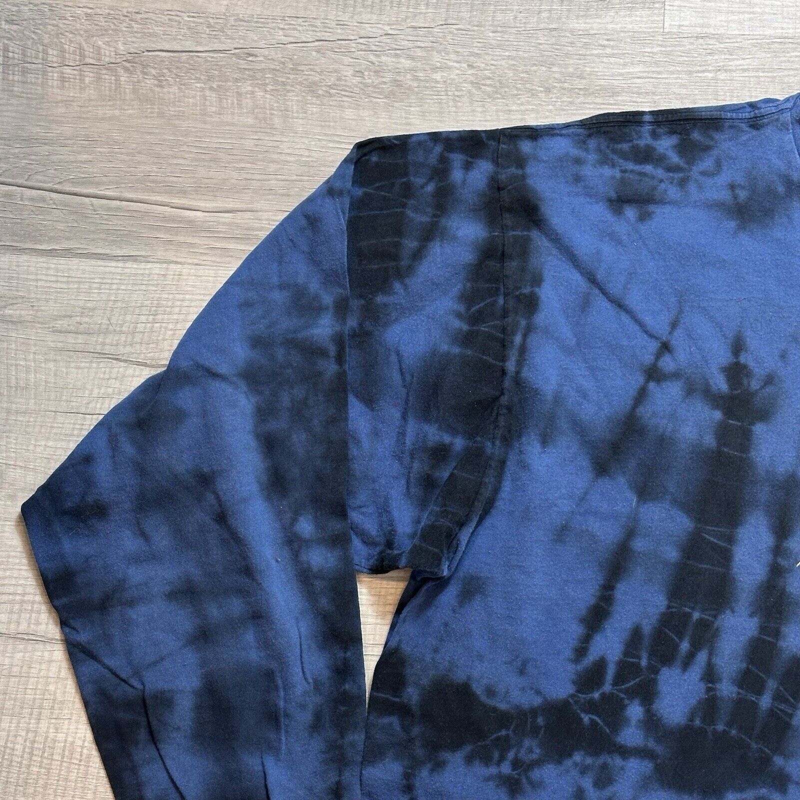 Vintage Y2K Extreme Limit Skull & Bones Long Sleeve Shirt Tie Dye Size US XL / EU 56 / 4 - 6 Thumbnail