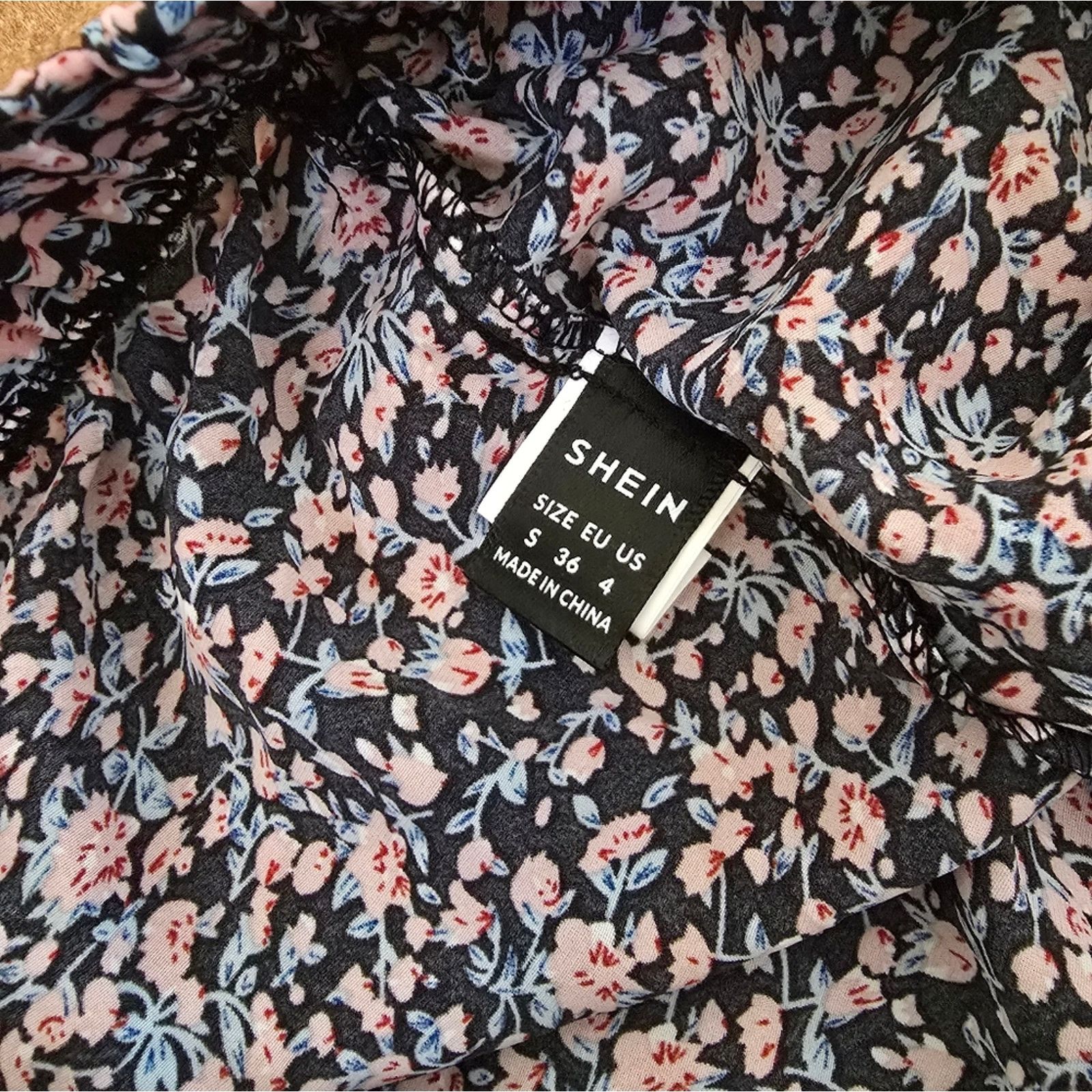 Shein Multicolored | SHEIN | Floral Flowy Pant Size 27" / US 4 / IT 40 - 3 Thumbnail