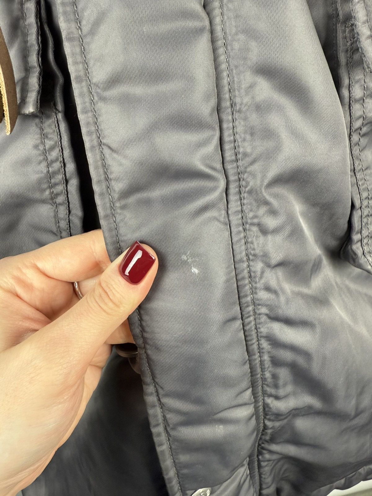 Diesel × Vintage Diesel Vintage Ladies Y2K Nylon Hooded Parka Jacket Size S Size S / US 4 / IT 40 - 21 Thumbnail