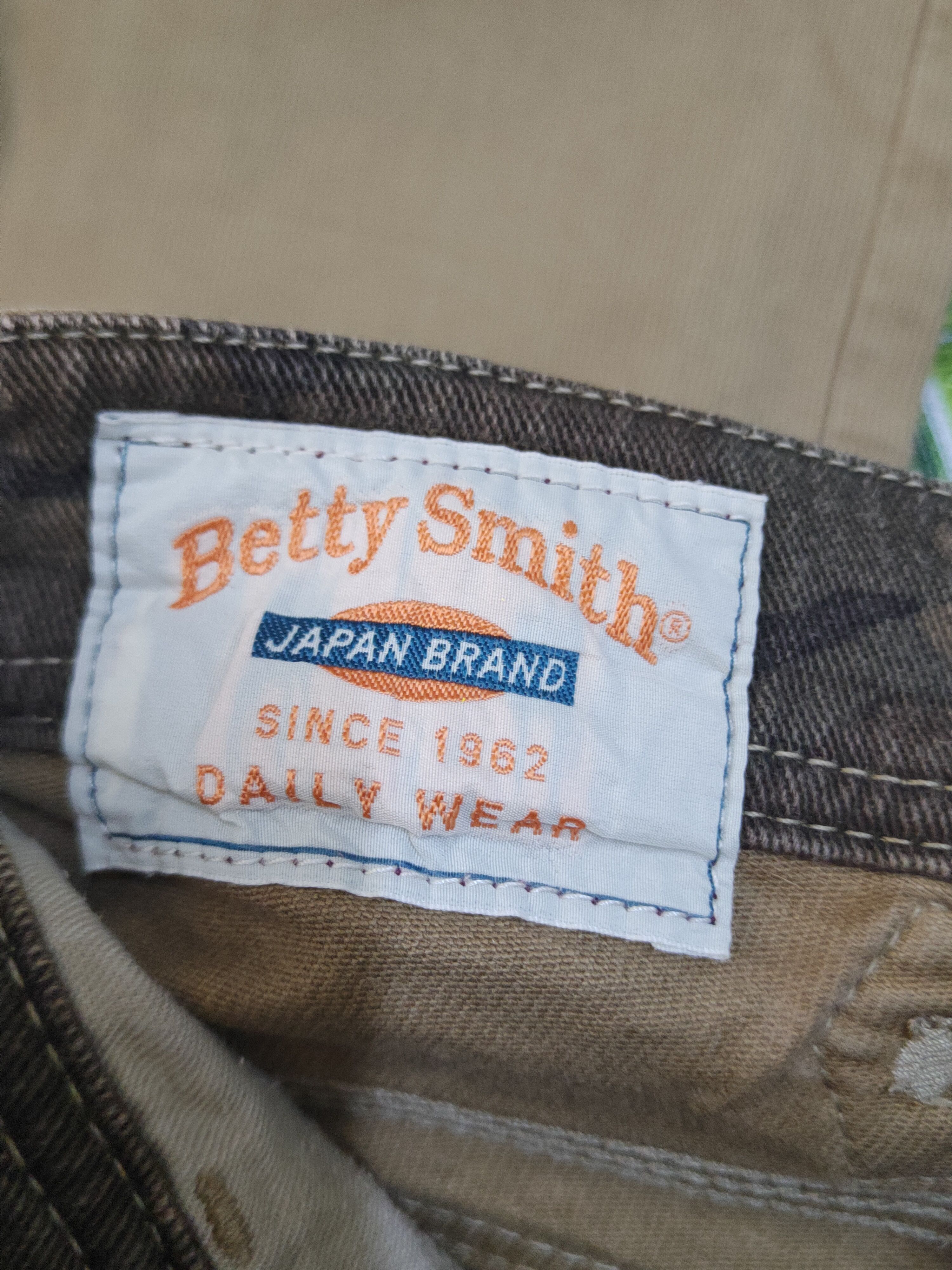 Japanese Brand DL Betty Smith Beige Multipocket Cargo Pants #1532 Size 29" - 15 Thumbnail