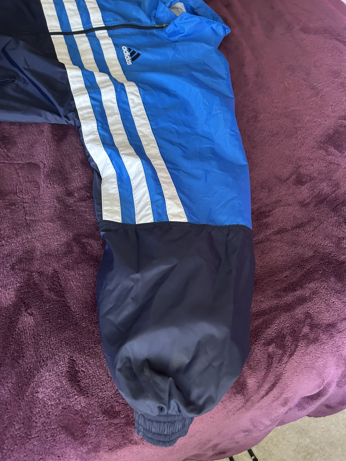 Adidas Vintage 90s Adidas Nylon Track Jacket S (Fits M) Blue Retro Size US S / EU 44-46 / 1 - 3 Thumbnail