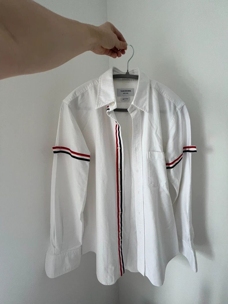 Thom Browne Thom Browne size2 Classic white shirt Size US M / EU 48-50 / 2 - 6 Thumbnail