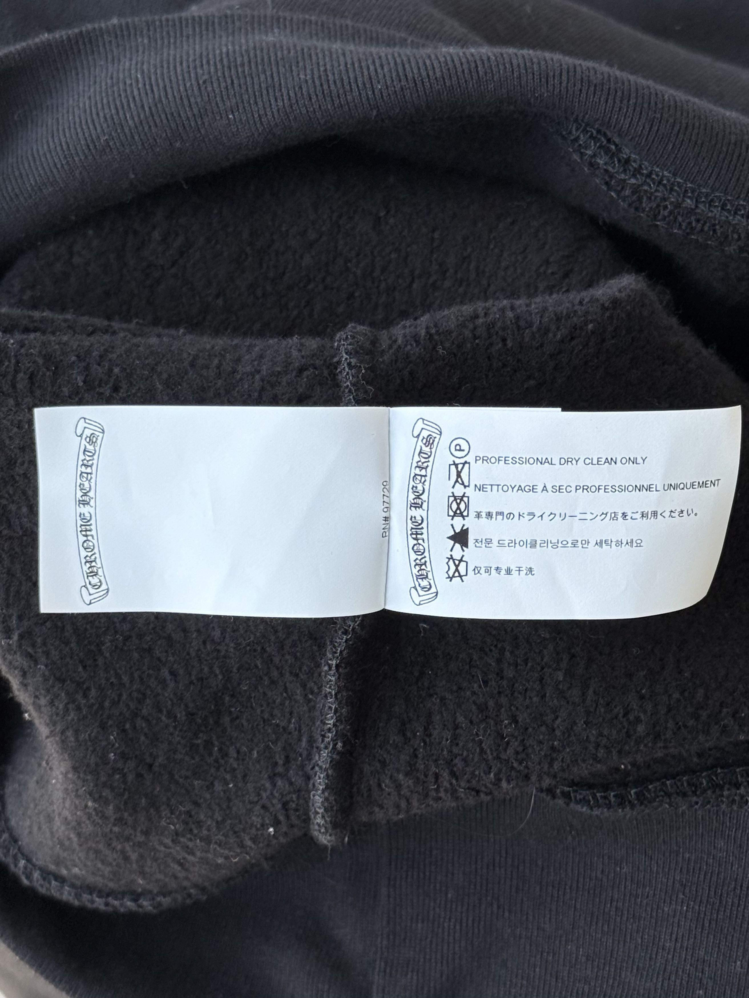 Chrome Hearts Chrome Hearts Black Triple Cross Patch Paper Jam Hoodie Size US S / EU 44-46 / 1 - 6 Thumbnail