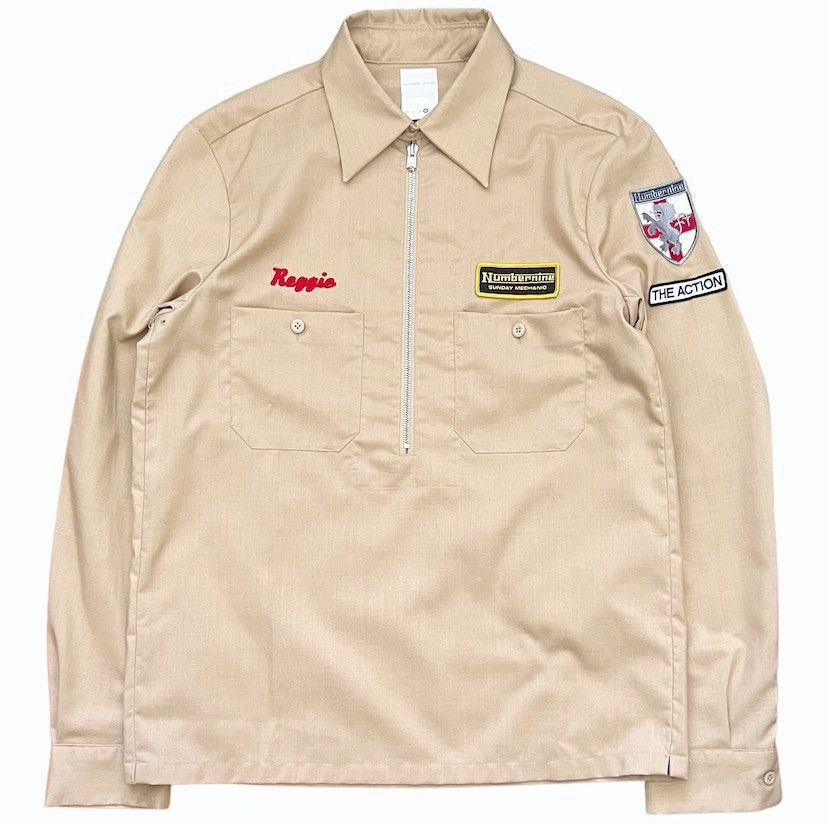 SS00 Number (N)ine Extra Heavy Mechanic Shirt, A