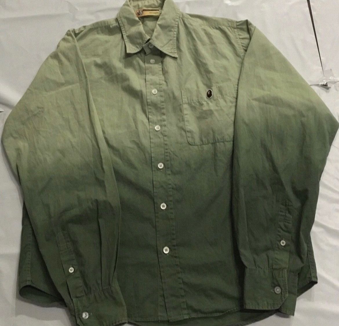 Bape Bape long sleeve button up shirt Size US S / EU 44-46 / 1 - 1 Thumbnail