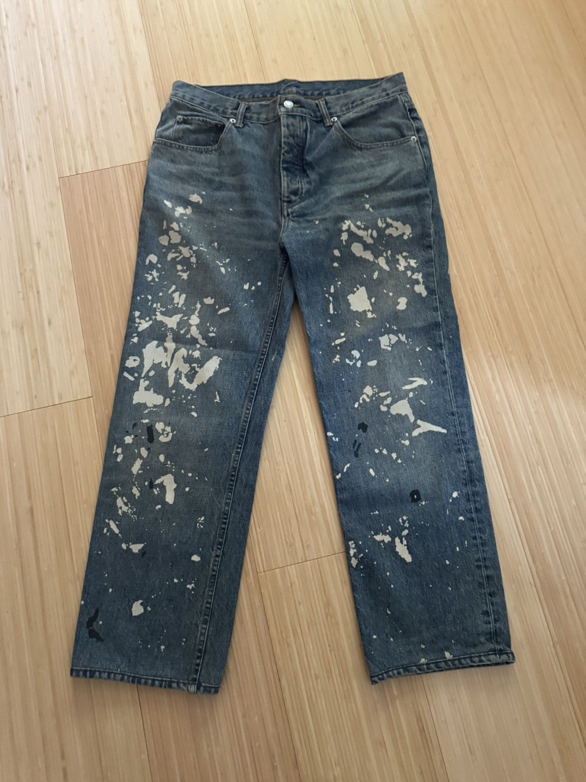 HELMUT LANG RE-EDITION ペンキデニム。 名作] HELMUT LANG Re-Edition ペンキデニムジャケット - メルカリ