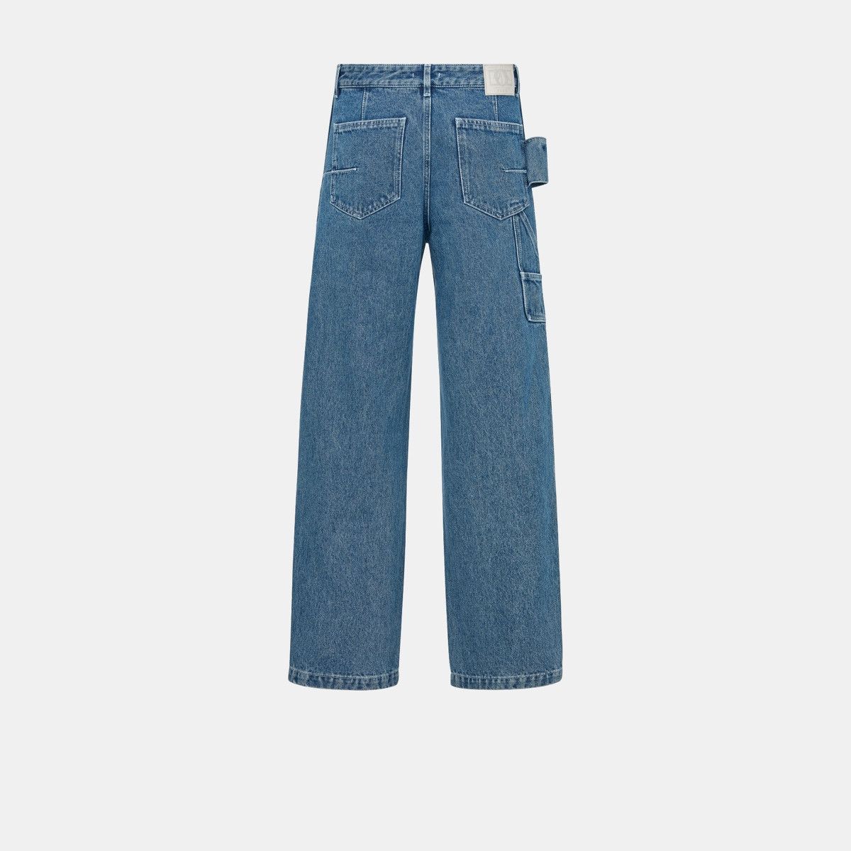Dior o1bcso1str0226 Cannage Carpenter Jeans in Blue Size US 32 / EU 48 - 2 Thumbnail