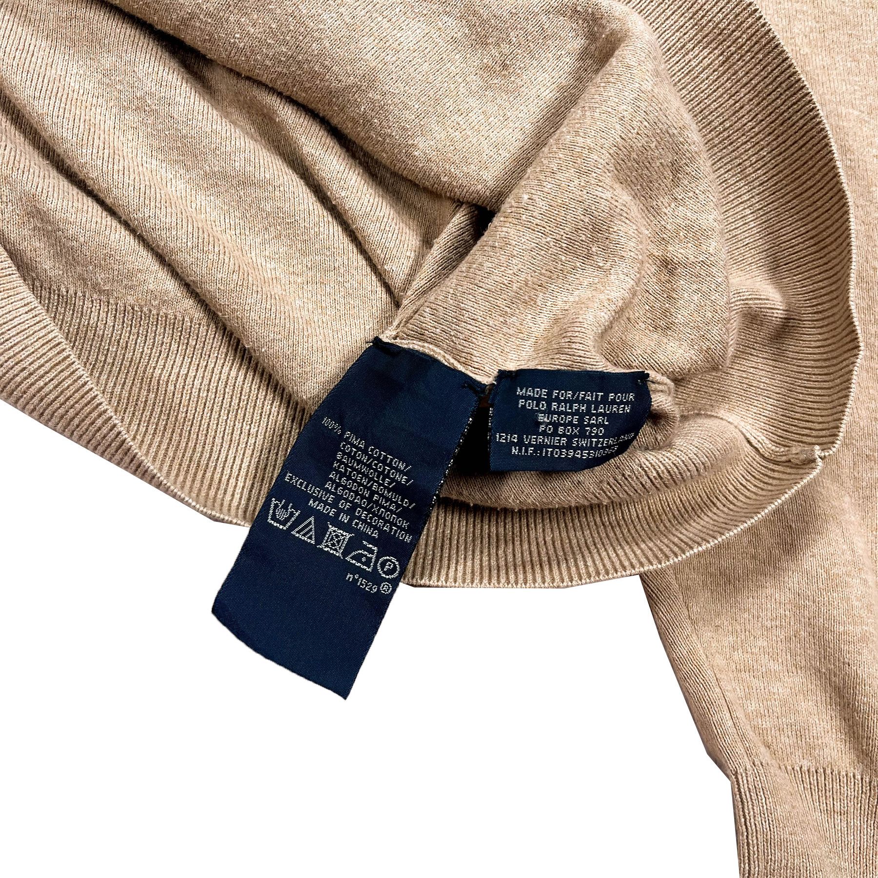 Polo Ralph Lauren Polo Ralph Lauren Sweater, ellite cotton Pima cotton Size US XL / EU 56 / 4 - 9 Thumbnail