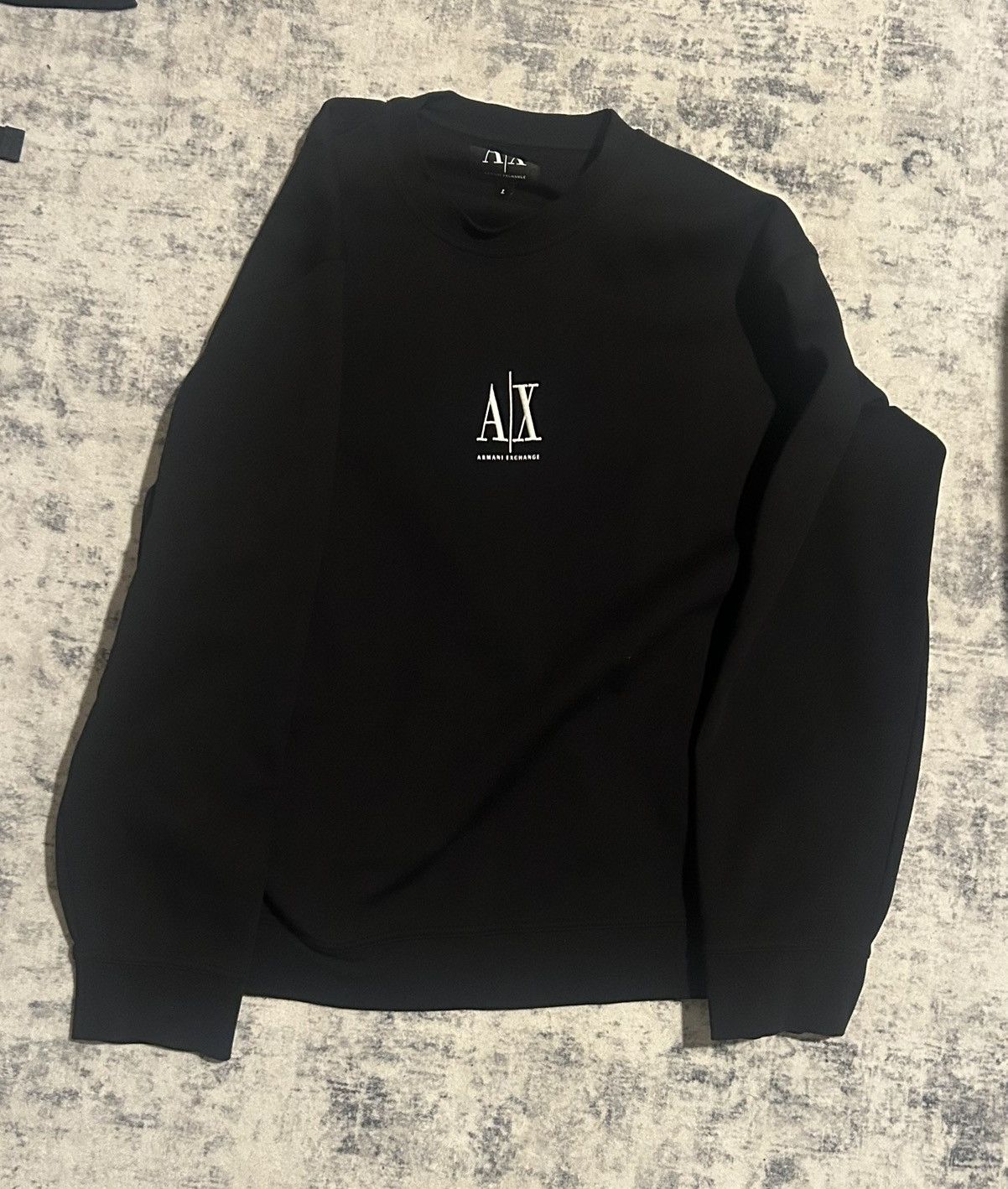 Armani Black Sweater Size US L / EU 52-54 / 3 - 2 Thumbnail