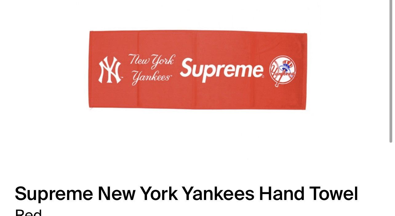 Supreme Supreme new York yankees hand towel Size ONE SIZE - 1 Thumbnail