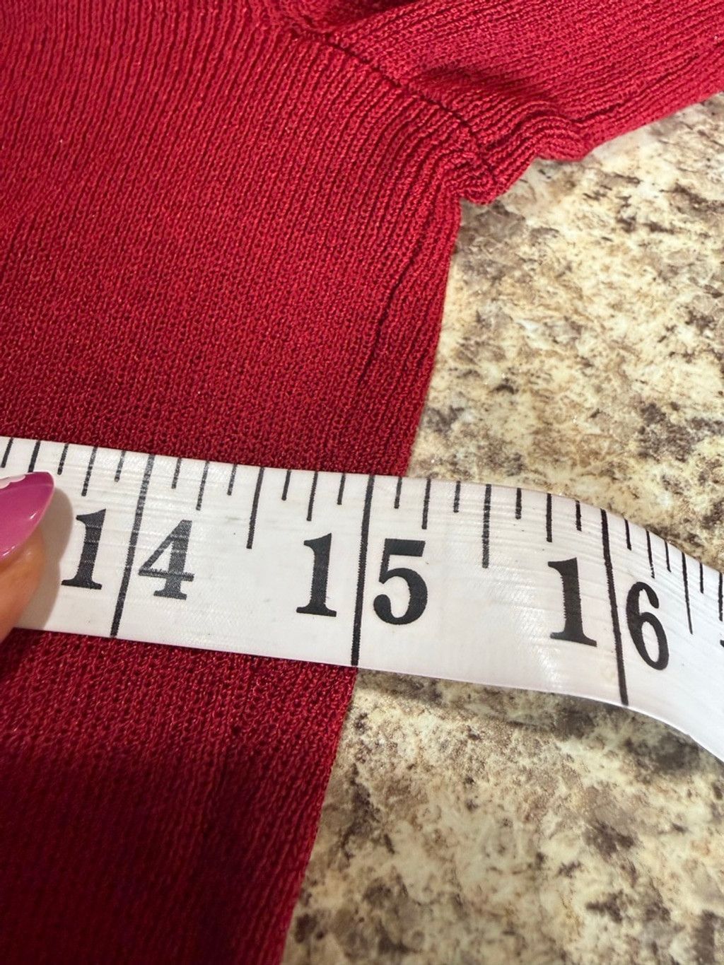 Ann Taylor Women's Ann Taylor Red Long Sleeve Tee S Size S / US 4 / IT 40 - 4 Thumbnail