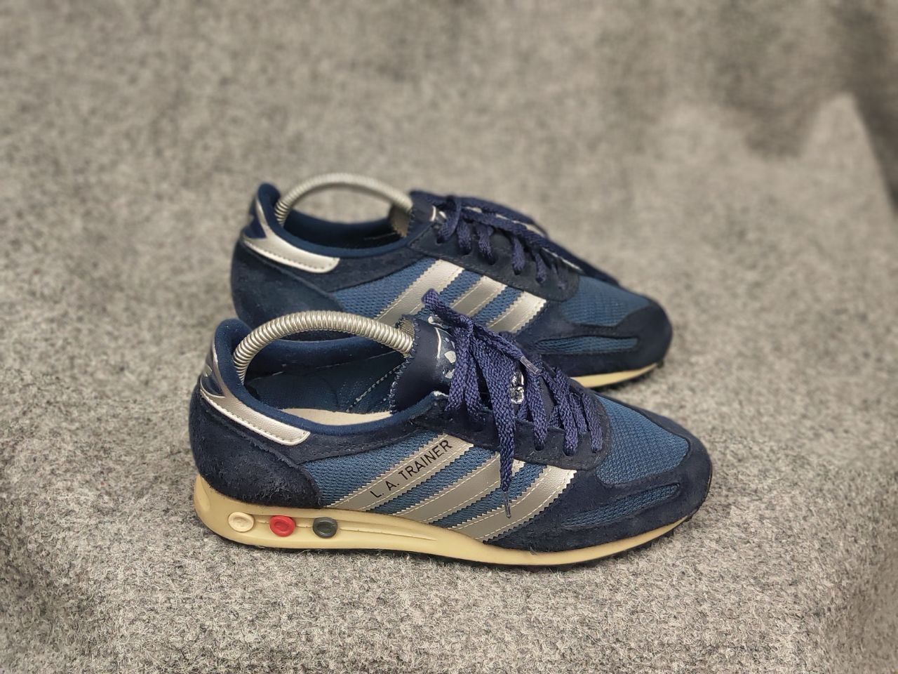Adidas Rare Vintage 95's Adidas L.A.Trainer Sneakers made Slovenia Size US 5.5 / EU 38 - 6 Thumbnail