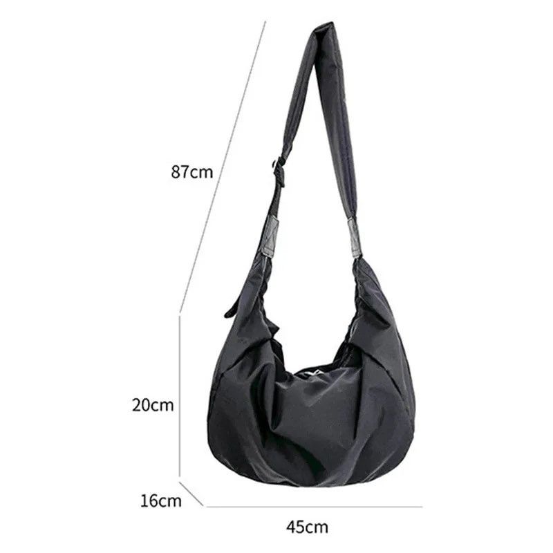 Japanese Brand × Vintage Bag Large Capacity Casual Nylon Crossbody Size ONE SIZE - 6 Thumbnail