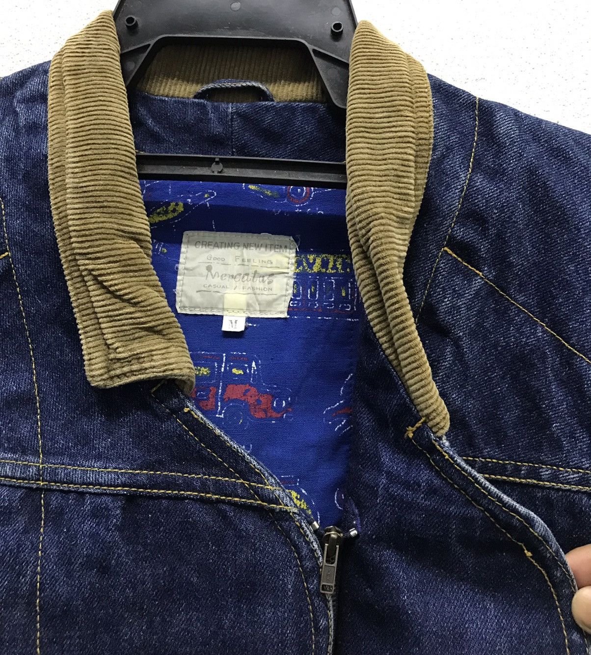Vintage Vintage Mercatas Denim Jacket Size US M / EU 48-50 / 2 - 4 Thumbnail