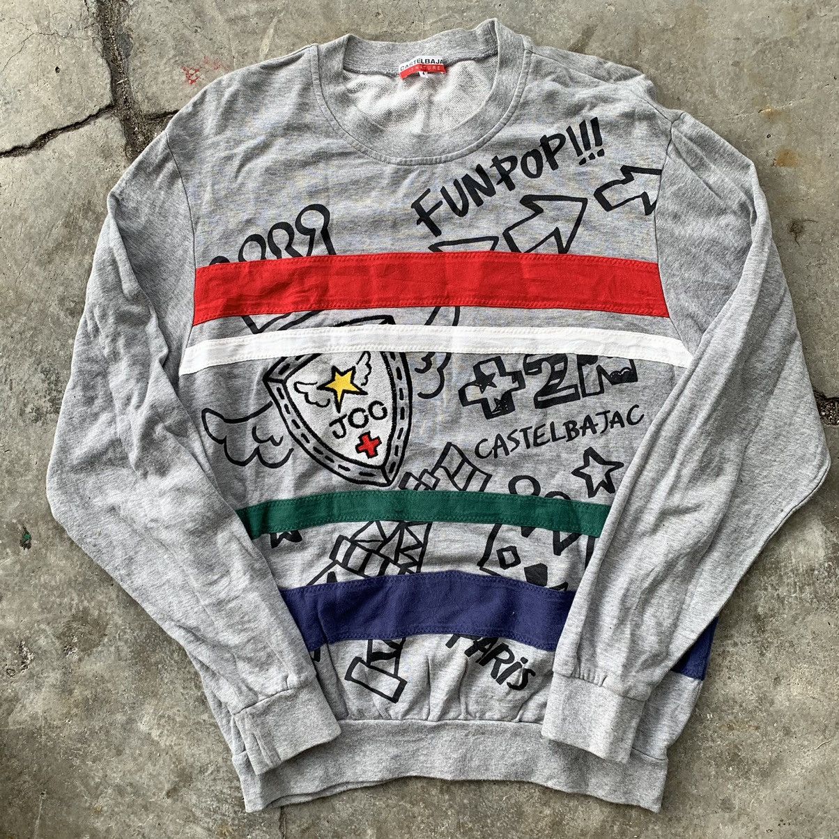 Japanese Brand Castelbajac sweatshirt Size US M / EU 48-50 / 2 - 6 Thumbnail