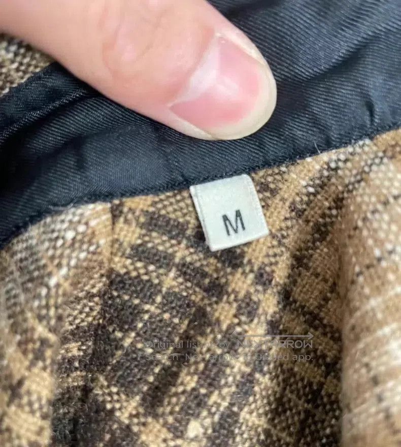 Saint Laurent Paris Saint Laurent Wool Plaid Long Sleeve Shirt- Size US M / EU 48-50 / 2 - 4 Thumbnail